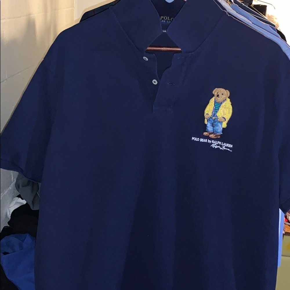 Polo Ralph Lauren navy Blue-Polo Bear